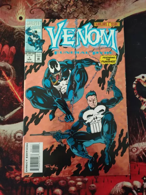 Venom: Funeral Pyre #1 Marvel 1993