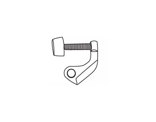 Delaney 402203 Nickel Door Saver Hinge Pin Door Stop