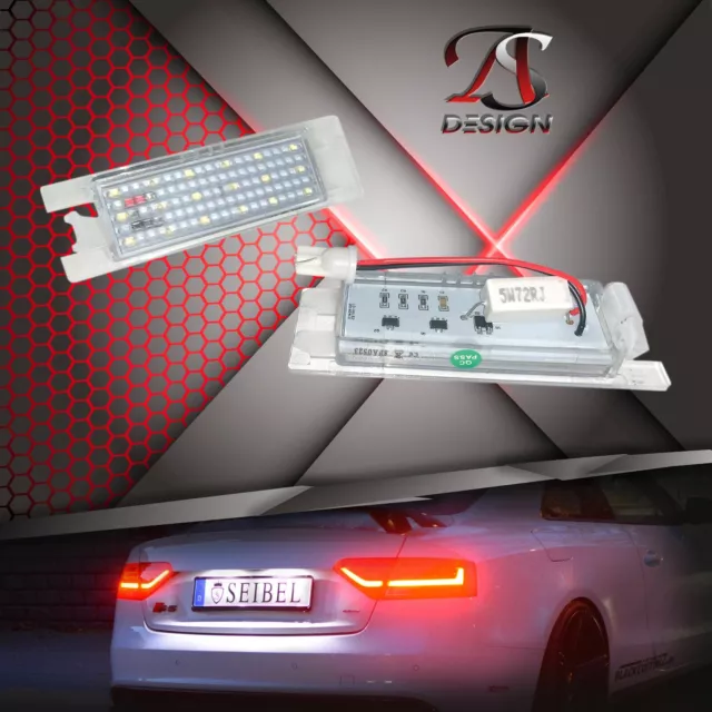 2 X LUCI targa LED premium luci targa per Opel Xenon bianco EUR 17,91 -  PicClick IT