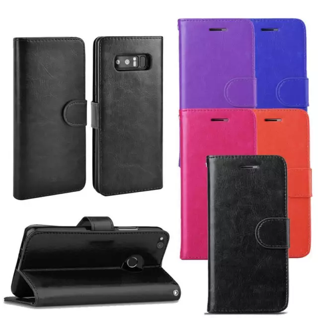 For Samsung S22 S23 S21 ULTRA Leather Wallet Flip Case Stand Phone Cover Luxury