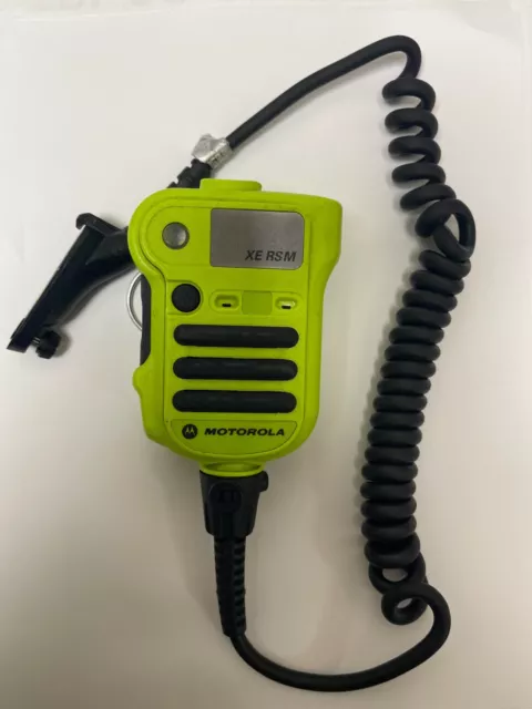 Motorola NNTN8203A High Impact AUDIO ACCESSORY-REMOTE SPEAKER MICROPHONE USED