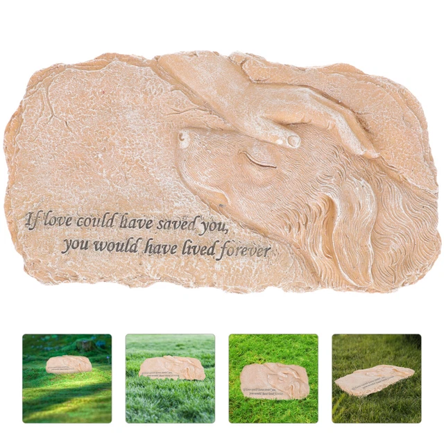 Pietra commemorativa animale domestico pietre commemorative cane pennarello