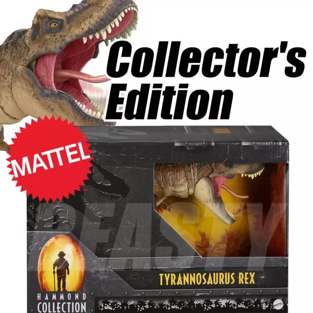 JURASSIC WORLD DOMINION Hammond Collection Tyrannosaurus Rex T-Rex ...