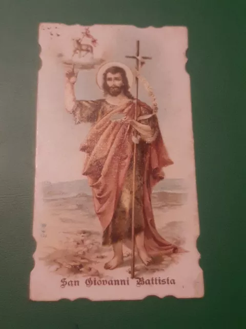 santino HolyCard Santa Lega Eucaristica N 124 San Giovanni Battista .... bello!