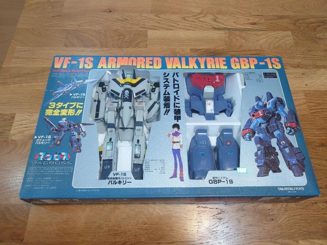 Super Dimension Fortress Macross 1/55 VF-1S Valkyrie – Japan-Import, Transformierbares Roboter-Modell