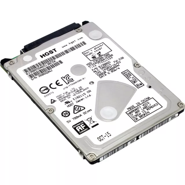 Hard Disk 500GB HGST Hitachi SATA 2,5 " HTS545050A7E680 Internal Notebook Laptop