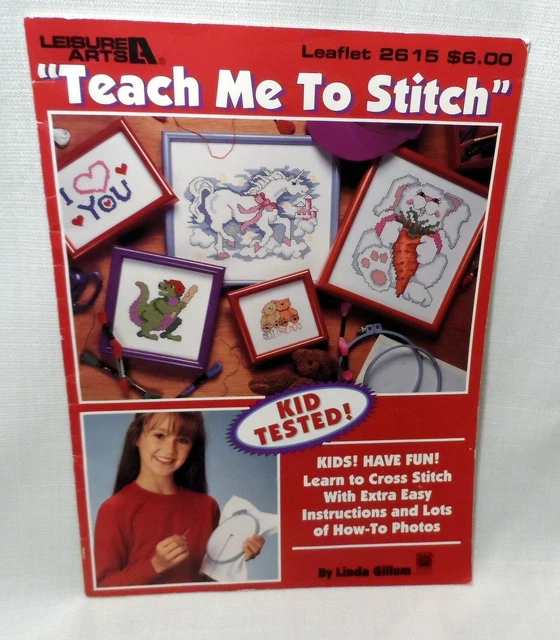Cross Stitch Book By Leisure Arts Leaflet 2460. By CraftyBookNook