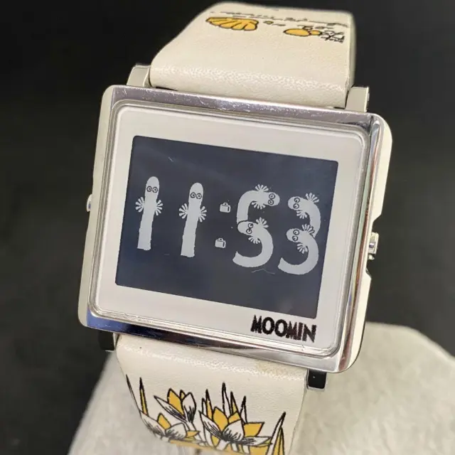 Seiko Epson Smart Canvas Moomin Digital E-ink Quartz Watch Japan
