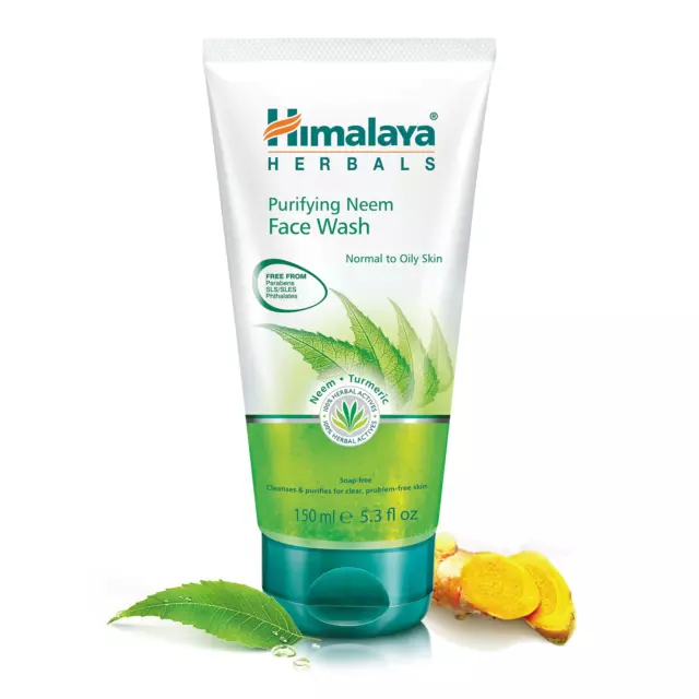 Himalaya Purifying Neem Face Wash 150 ml Facial Cleanser Antibacterial New