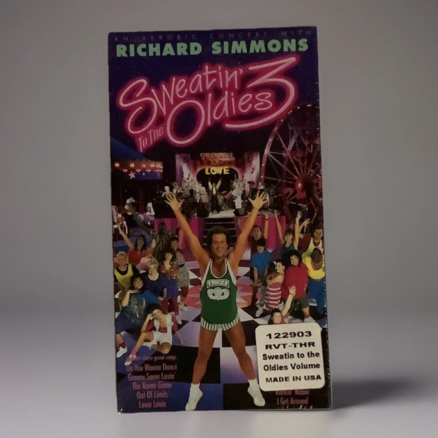 RICHARD SIMMONS SWEATIN To The Oldies 3 Vhs 0.77 PicClick UK