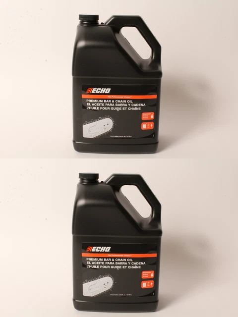 2 PK Genuine Echo 6459007 1 Gallon Jug Premium Bar & Chain Oil Lube