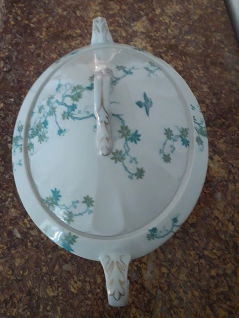 Soupière en porcelaine de Limoges Haviland