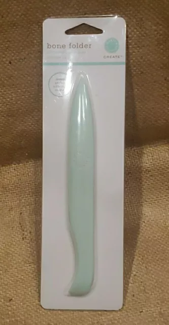 Martha Stewart Create Crafts Bone Folder Mint Green New 2008