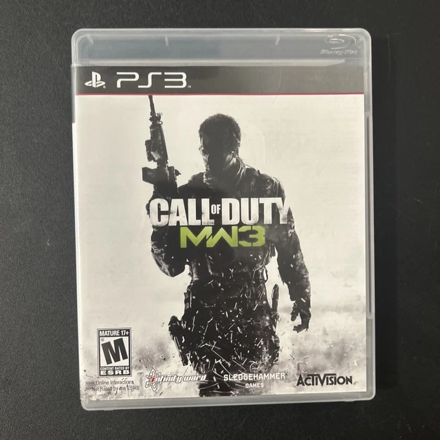 CALL OF DUTY Modern Warfare 3 (Sony PlayStation 3, 2011) Game Disc
