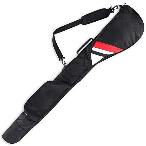 Golf Carry Bag Lightweight Travel Bag Foldable Case Golf Club Sunday Bag Tough