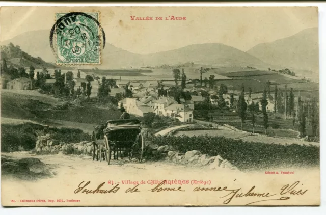 CPA - Carte Postale - France - Village de Carcanières - 1904 ( I10860)