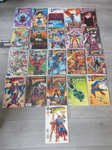 DC 21X #Superman Job Lot Bundle  Mix Age DC Universe Comics