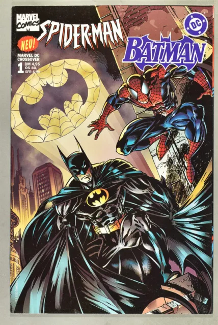 Spiderman & Batman: Marvel DC Crossover, Heft 1.1997. Marvel Comics.