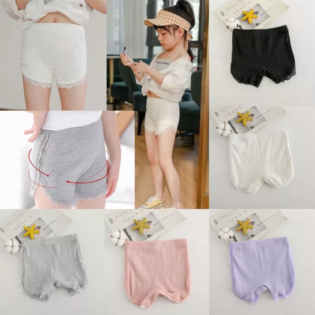 Lot De 6 Slips Sous-Vêtements En Coton Pour Filles 3 À 13 Ans .