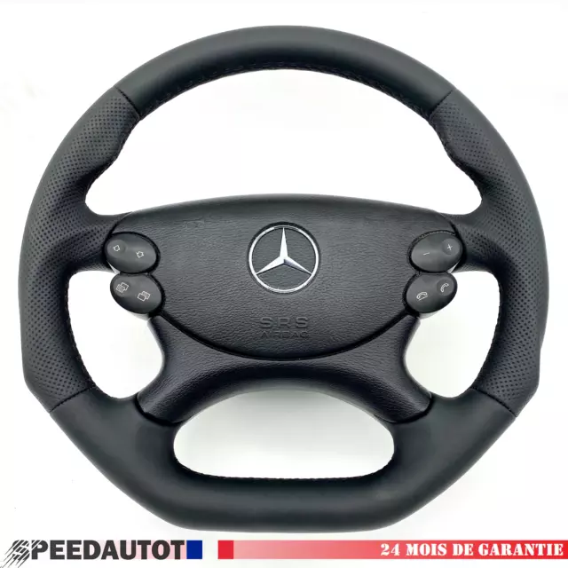 Volant  Aplati Mercedes R230 W209 W211 W463 E G Classe CLK Sl airbag-*