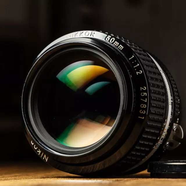 [Near MINT]  Nikkor Ai-S 50mm f1.2 Ais MF Lens For Nikon F Mount From Japan