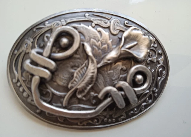 broche argent ancienne