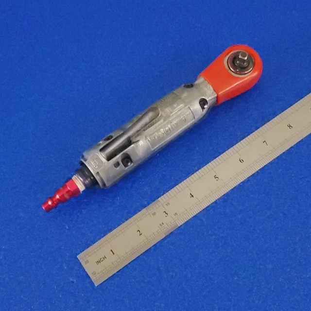 Snap-On Far25 1/4 Dr Air Ratchet 5-25 Ft. Lbs Free Shipping Made In Usa Tool Lot