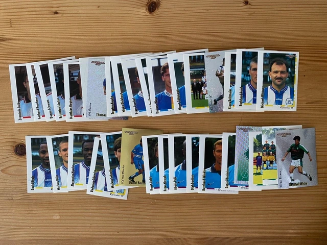 PANINI   Fußball  1998  -   38 Sammelbilder   -   zw. Nr. 100 - 199    ungeklebt