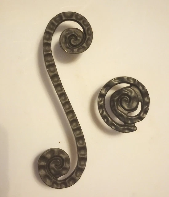 Atlas Cabinet Knobs Pulls Handles Aged Bronze Spiral Scroll HUGE VOLUME SAVINGS!