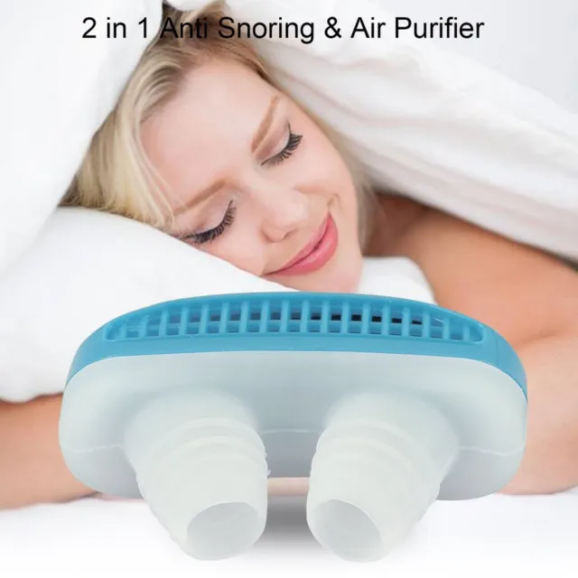 Anti Snore Air Purifier Device Sleep Aid Apnea Sueño Congestión Nasal Ronquidos