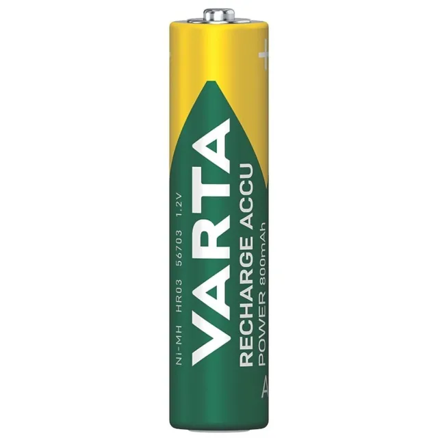 PILE RECHARGEABLE AAA accu NiMH LR03 HR03 800mAh batterie Varta à l'unité  EUR 3,99 - PicClick FR