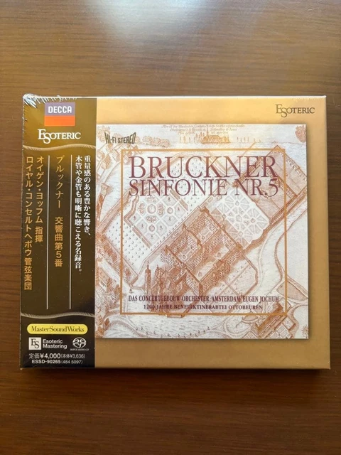 ESOTERIC BRUCKNER SYMPHONY No.4 “Romantic” & No.9 JOCHUM New JP2