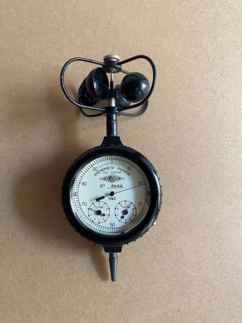 Vintage Vane Anemometer Manual Bakelite USSR 1967  #1518