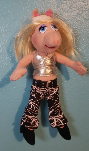 Miss Piggy Biker Babe 2003 Plush Jim Henson Muppets