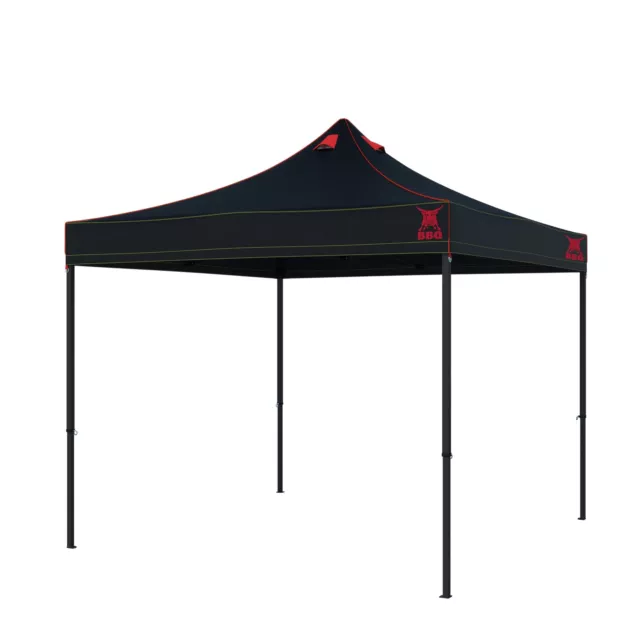 Tente de pavillon fête 3x3m jardin étanche bbq festival pliable ouvrant etanche