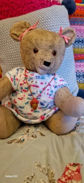 Beautiful Antique German Bear C1930 In Good Condition Needs New Home 💕🧸💕