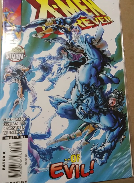 X-Men Forever #3 / Chris Claremont / Grummett / Perfect Storm Of Evil / 2009