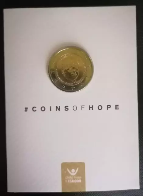 Coincard 2 Euro Belgique 2016 – Journée des enfants disparus Child Focus