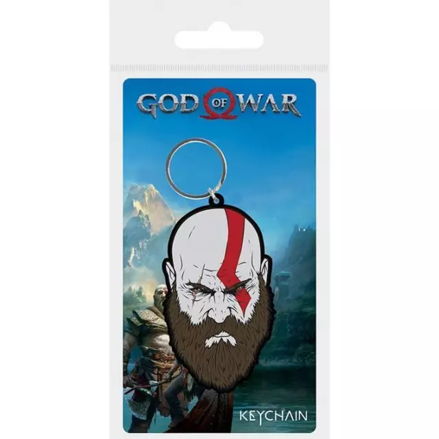 God Of War Kratos - Porte-Clé en Caoutchouc 5 CM - Pyramid