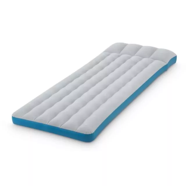 INTEX Matelas de Camping Gonflable - 1 place - Gris