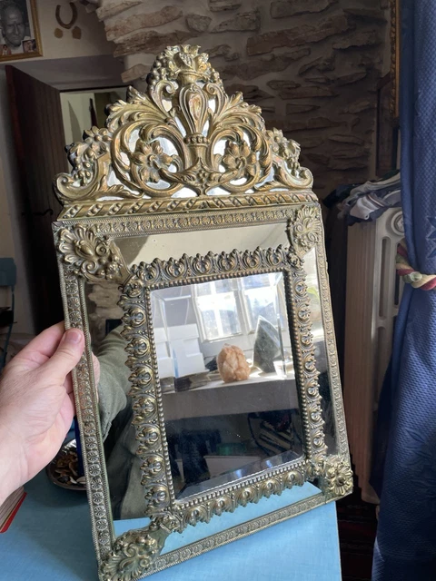 Miroir de Courtoisie Art Déco, 1930s en vente sur Pamono