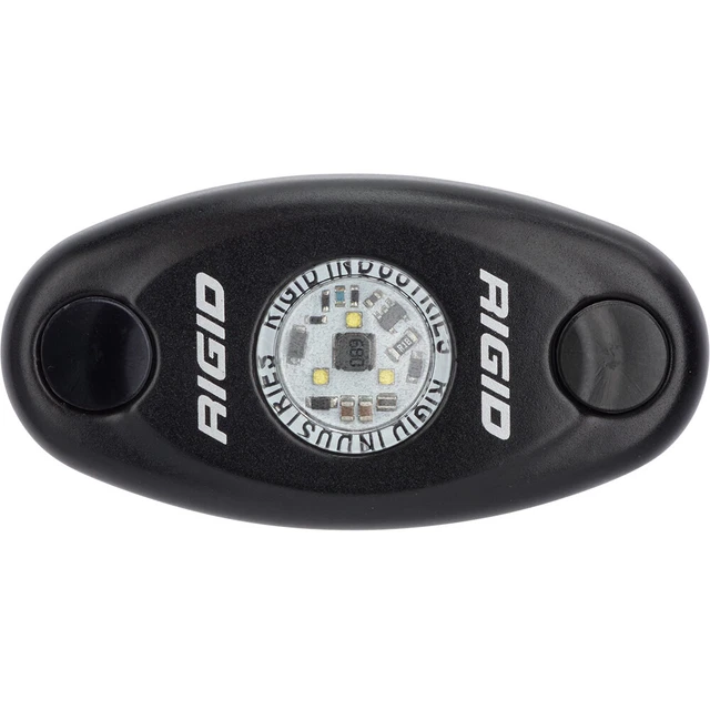 Rigid Industries 480033 A-Series Black Low Power Led Light Single Cool White