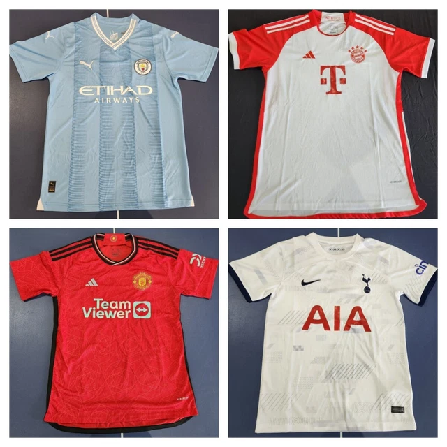Adult Mens 23/24 Season Football Shirts Brand New*S-XXL//
