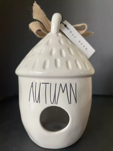 Rae Dunn AUTUMN Acorn  Fall Birdhouse  Artisan Collection by Magenta Farmhouse 2