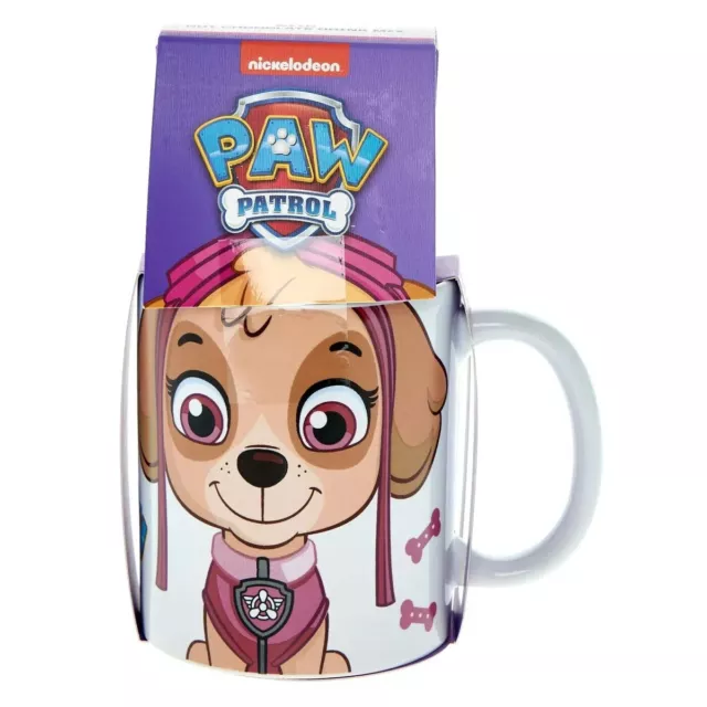 Paw Patrol Skye & Everest Mug & Hot Chocolate Fun Novelty Kids Gift Set HIM/HER