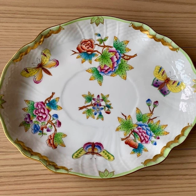 Piatto ovale Herend Victoria Bouquet