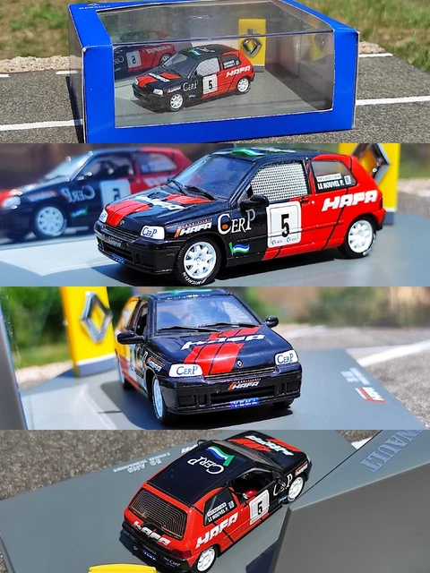 1/43 Renault Clio HAFA Lubrifiant voiture miniature collection idée cadeau rally