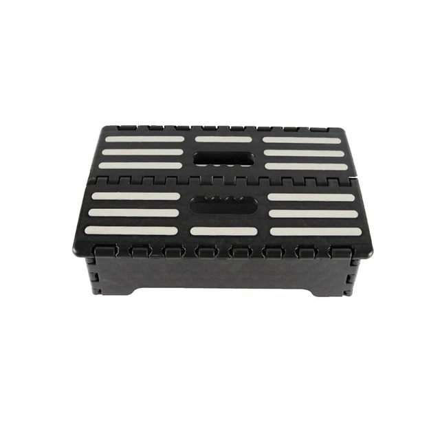 Taburete plegable extra ancho portátil para niños mayores antideslizantes coche exterior interior