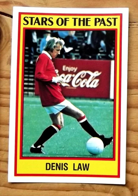 Panini Fussball 85 Sterne Der Vergangenheit Denis Gesetz Nr. 378 Manchester Vereinigtes Schottland