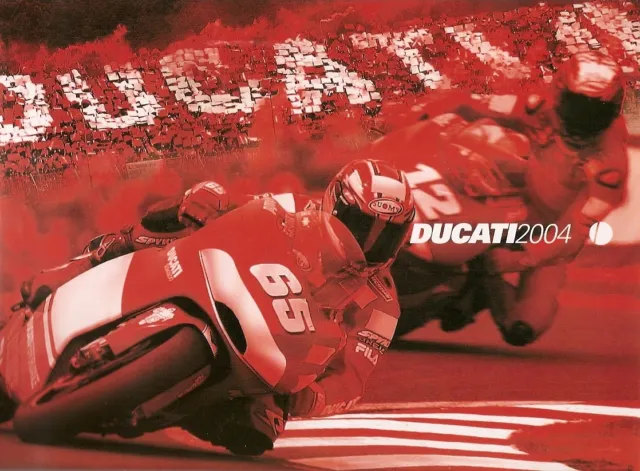 Motorcycle Brochure - Ducati - Product Line Overview - 2004 (DC261)